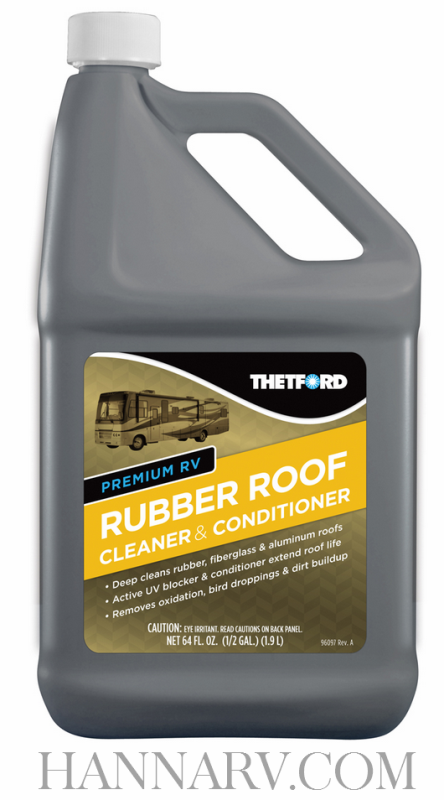 Thetford Corp 96016 Premium Rubber Roof Cleaner and Conditioner - 64 Ounce